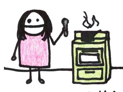 Γυμνή … τηλεμαγείρισα